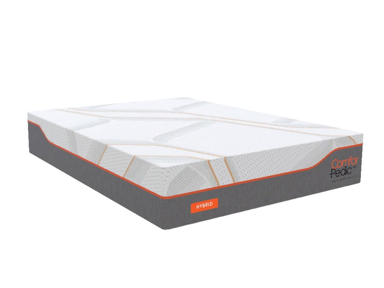 Finished Comforpedic bed